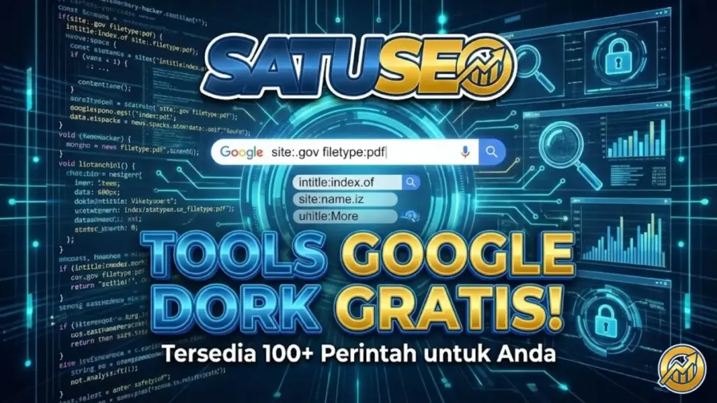 Tools Google Dork Gratis! Tersedia 100+ Perintah untuk Anda